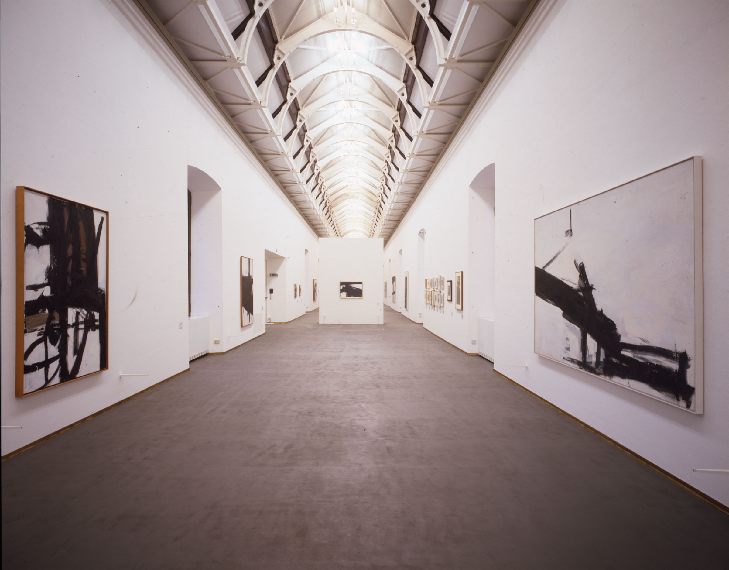 u0022Franz Klineu0022, veduta espositiva